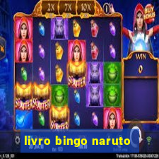 livro bingo naruto